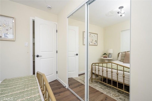 4548 Jade St, Los Angeles, CA 90032 - bedroom with wood finished floors