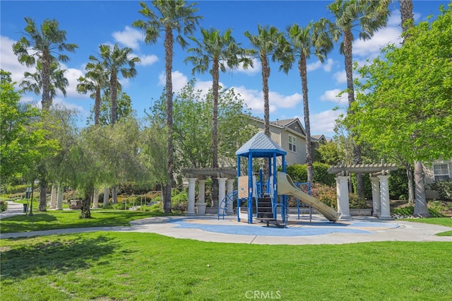 7353 W Ellena W Unit 83, Rancho Cucamonga, CA 91730 - community jungle gym with a yard