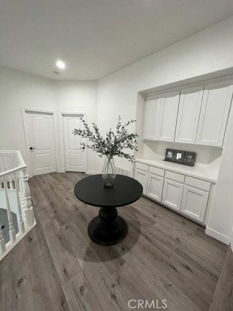 27041 S Ridge Dr, Mission Viejo, CA 92692 - dining space with dark wood-style floors and recessed lighting