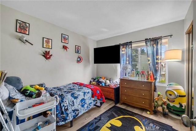 18114 Erik Ct Unit 5131, Canyon Country, CA 91387 - bedroom featuring wood finished floors