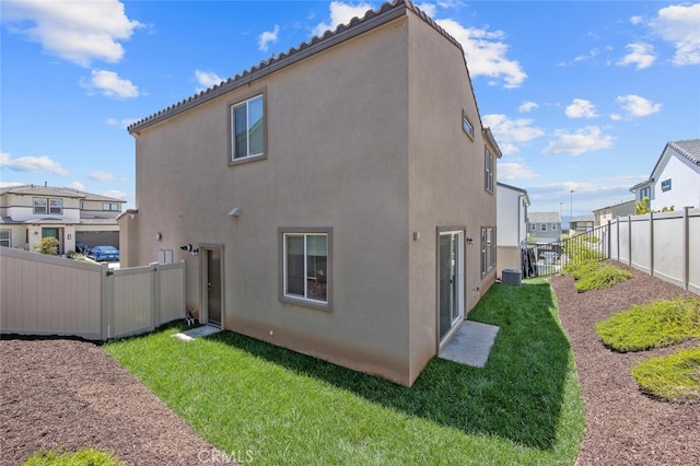 18147 Jupiter Ln, Saugus, CA 91350 - rear view of property with stucco siding, a gate, and a residential view