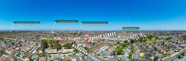 drone / aerial view