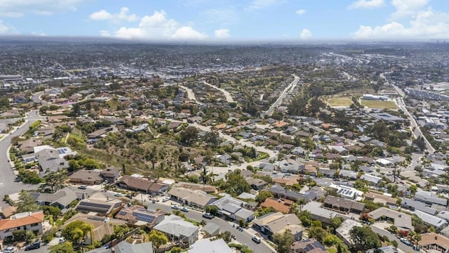 4331 Summit Dr, La Mesa, CA 91941 - aerial view of property's location with nearby suburban area