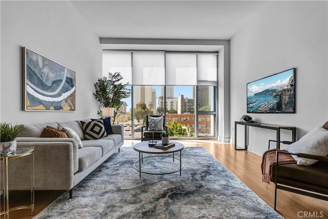 3223 W 6th St Unit 312, Los Angeles, CA 90020 - living room with wood finished floors
