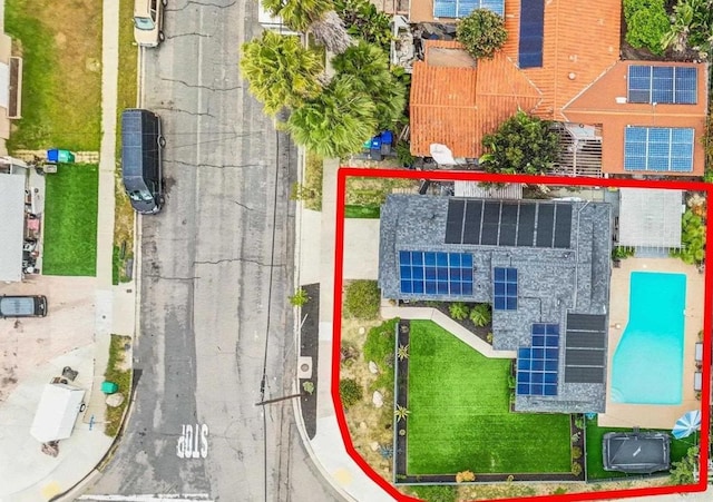 8394 Blue Lake Dr, San Diego, CA 92119 - drone / aerial view