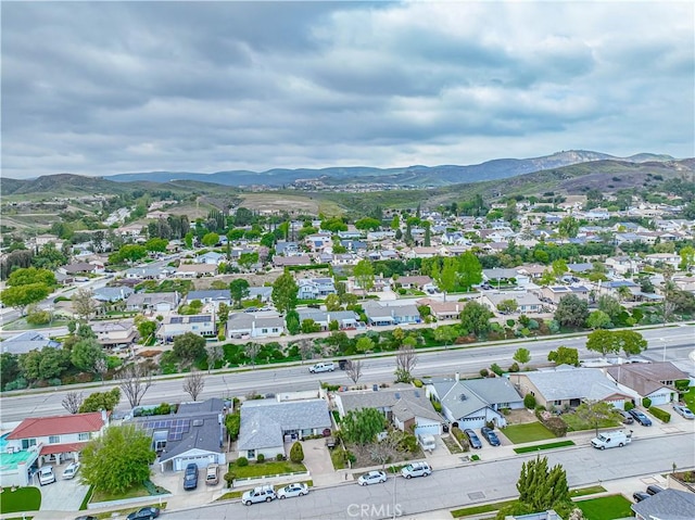 2650 Belburn Pl, Simi Valley, CA 93065 - aerial view of residential area featuring mountains