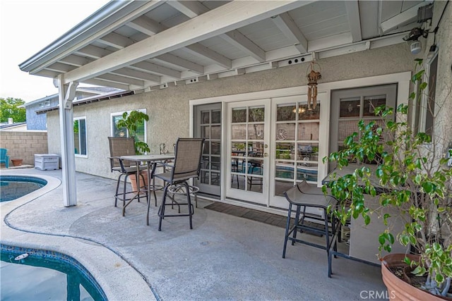 2650 Belburn Pl, Simi Valley, CA 93065 - view of patio with french doors