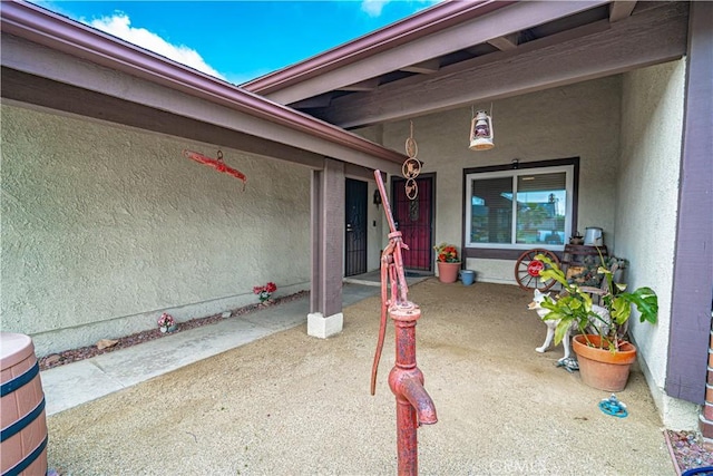 2650 Belburn Pl, Simi Valley, CA 93065 - property entrance with stucco siding