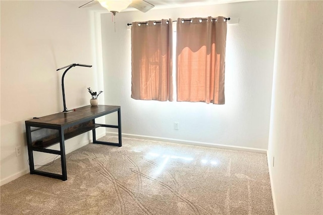5750 Hall Ln Unit 29, Palms, CA 92277 - unfurnished room with carpet flooring and baseboards