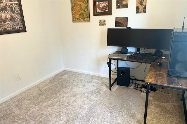 5750 Hall Ln Unit 29, Palms, CA 92277 - carpeted office featuring baseboards