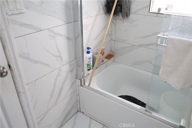 view of full bathroom