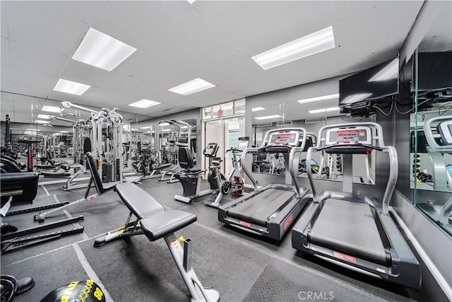 10535 Wilshire Blvd Unit D01, Los Angeles, CA 90024 - view of gym