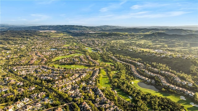 5 Westchester Ct, Coto De Caza, CA 92679 - aerial overview of property's location with a mountain backdrop and a golf course
