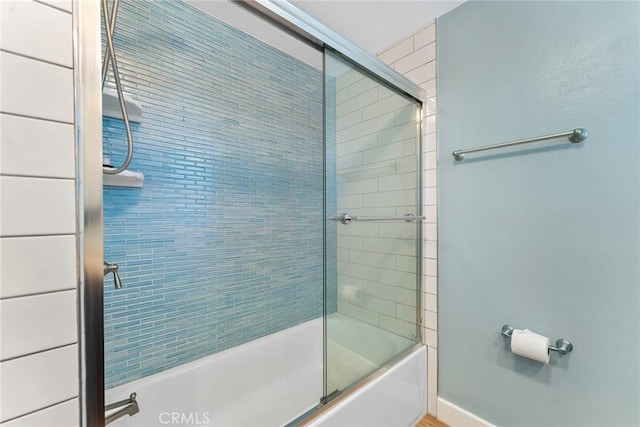 23341 Bessemer St, Woodland Hills, CA 91367 - full bath with shower / bath combination with glass door