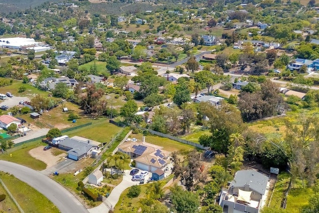 birds eye view of property featuring a residential view