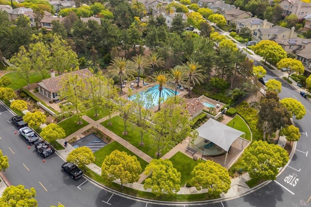 1752 Cottonwood Dr, Vista, CA 92081 - aerial view of residential area