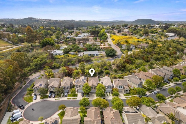 1752 Cottonwood Dr, Vista, CA 92081 - view of property location with nearby suburban area and a mountain backdrop