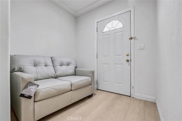 1302 S Gladys Ave, San Gabriel, CA 91776 - living room with light wood-style flooring and baseboards