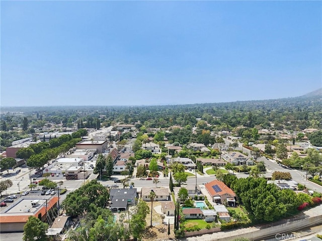 drone / aerial view featuring a residential view
