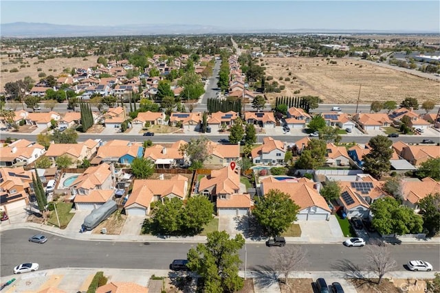 birds eye view of property featuring a residential view
