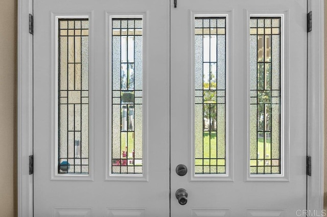 entryway with a healthy amount of sunlight