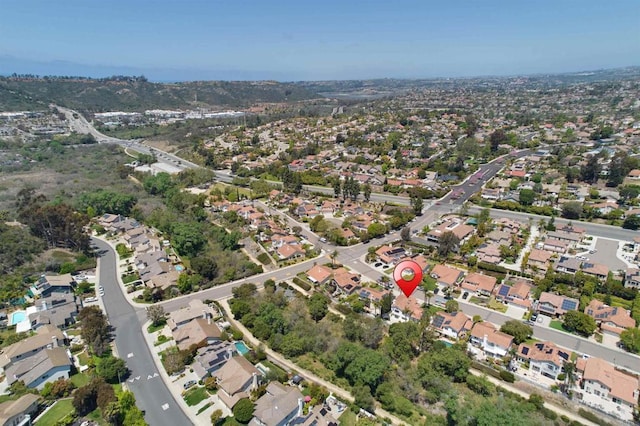 1719 Willowhaven Rd, Encinitas, CA 92024 - bird's eye view with a residential view