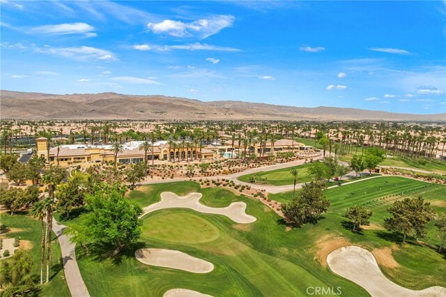 37388 Medjool, Palm Desert, CA 92211 - aerial view of property's location featuring nearby suburban area, a golf course, and mountains