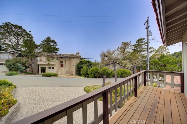 view of deck