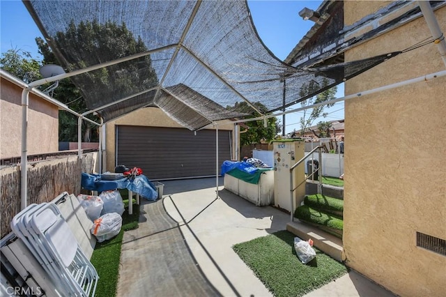 9706 Nan St, Pico Rivera, CA 90660 - garage featuring concrete driveway