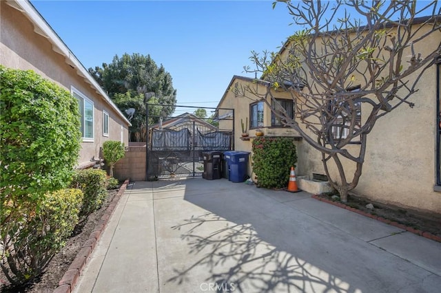9706 Nan St, Pico Rivera, CA 90660 - view of patio featuring a gate