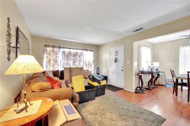 9706 Nan St, Pico Rivera, CA 90660 - living room with wood finished floors