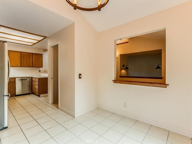 6405 Fiddleneck Ln, Avila Beach, CA 93424 - empty room with baseboards and light tile patterned floors