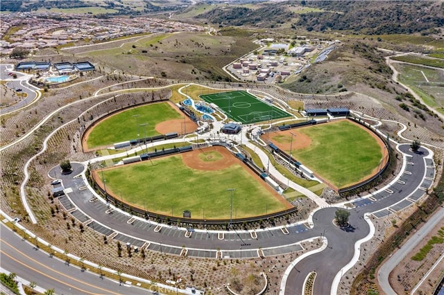 drone / aerial view