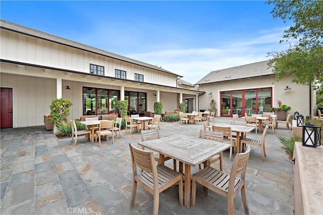 view of patio / terrace featuring outdoor dining area
