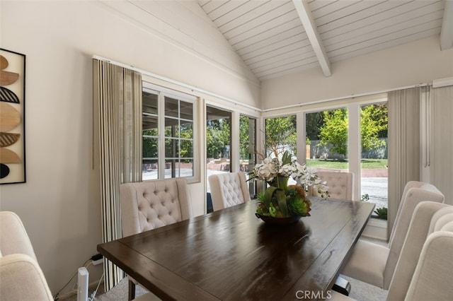 451 W Foothill Blvd, Arcadia, CA 91006 - dining room with wooden ceiling