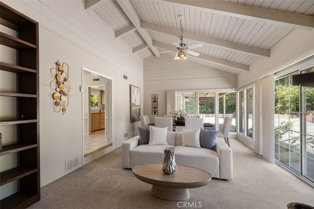 451 W Foothill Blvd, Arcadia, CA 91006 - sunroom with carpet and wood ceiling