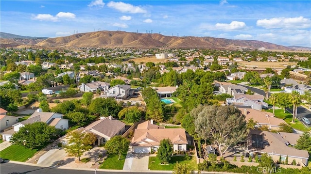 40949 Granite St, Palmdale, CA 93551 - aerial perspective of suburban area with a mountainous background