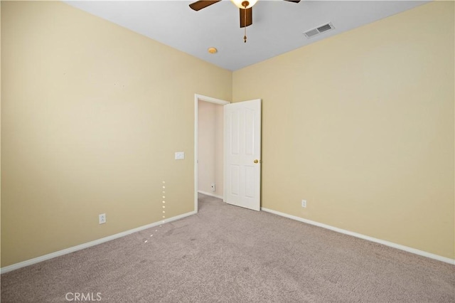 40949 Granite St, Palmdale, CA 93551 - spare room with carpet floors and a ceiling fan