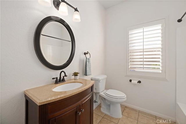 40949 Granite St, Palmdale, CA 93551 - bathroom with vanity, tile patterned floors, and shower / bath combination