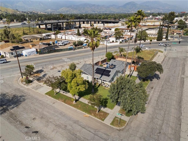 2113 Herrington Ave, San Bernardino, CA 92411 - bird's eye view featuring a mountain view