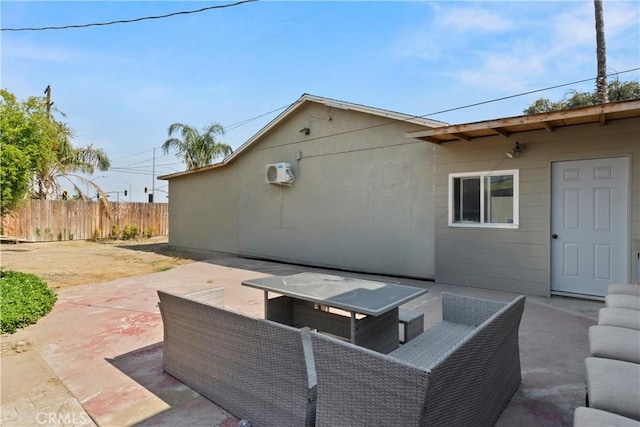 2113 Herrington Ave, San Bernardino, CA 92411 - exterior space with fence and outdoor dining space