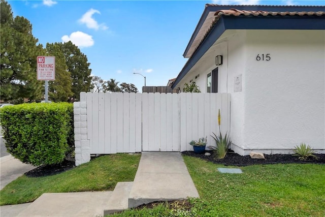 615 Calle Campana, San Clemente, CA 92673 - view of home's exterior featuring fence and stucco siding