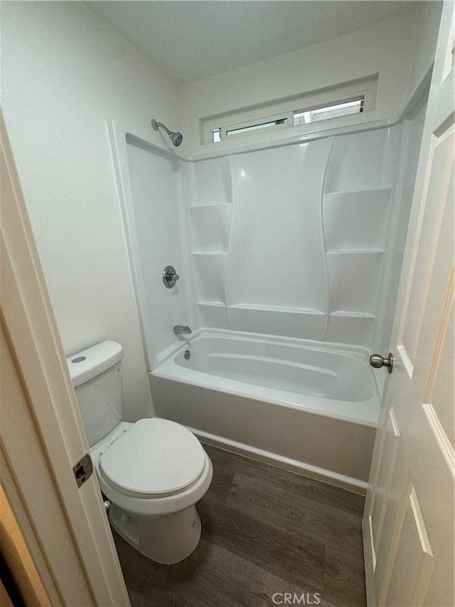 615 Calle Campana, San Clemente, CA 92673 - full bath featuring shower / bathtub combination, toilet, and wood finished floors