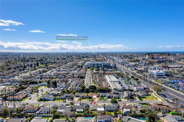 drone / aerial view