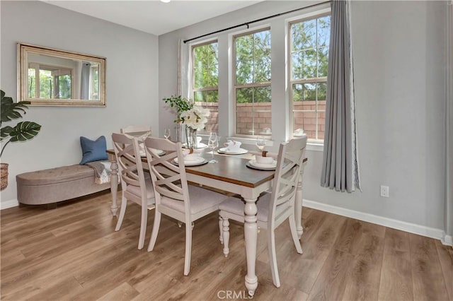 137 Lavender, Lake Forest, CA 92630 - dining space featuring baseboards, plenty of natural light, and light wood-style flooring