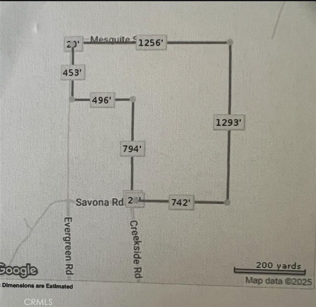0 Evergreen Rd, Pinon Hills, CA 92372