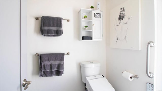 bathroom with toilet