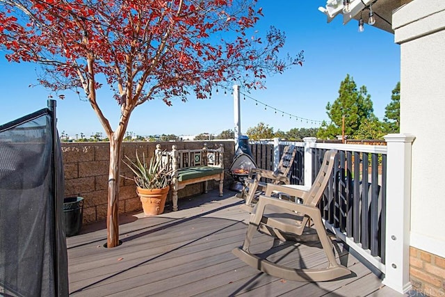 3524 Lone Pine Ln, San Marcos, CA 92078 - view of deck
