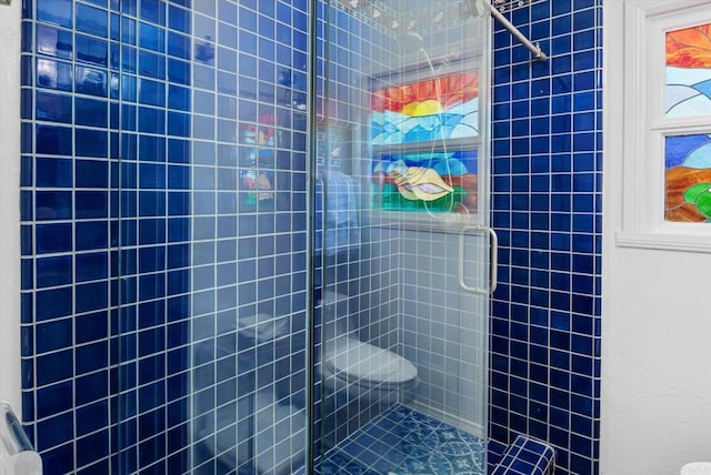 full bath with a walk in shower