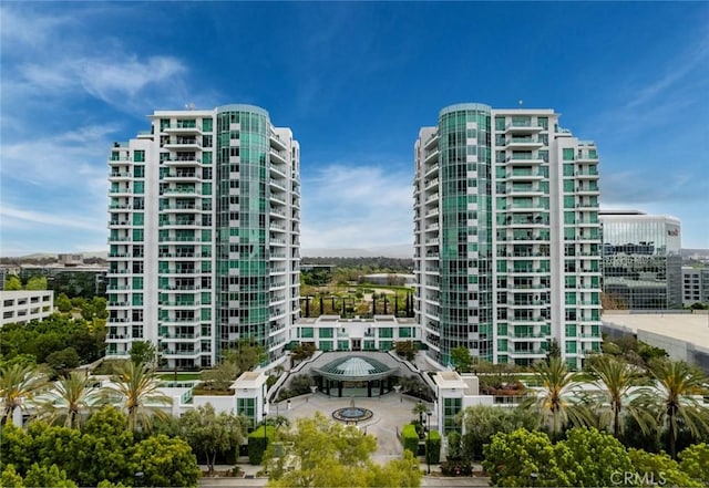 view of property with a view of city